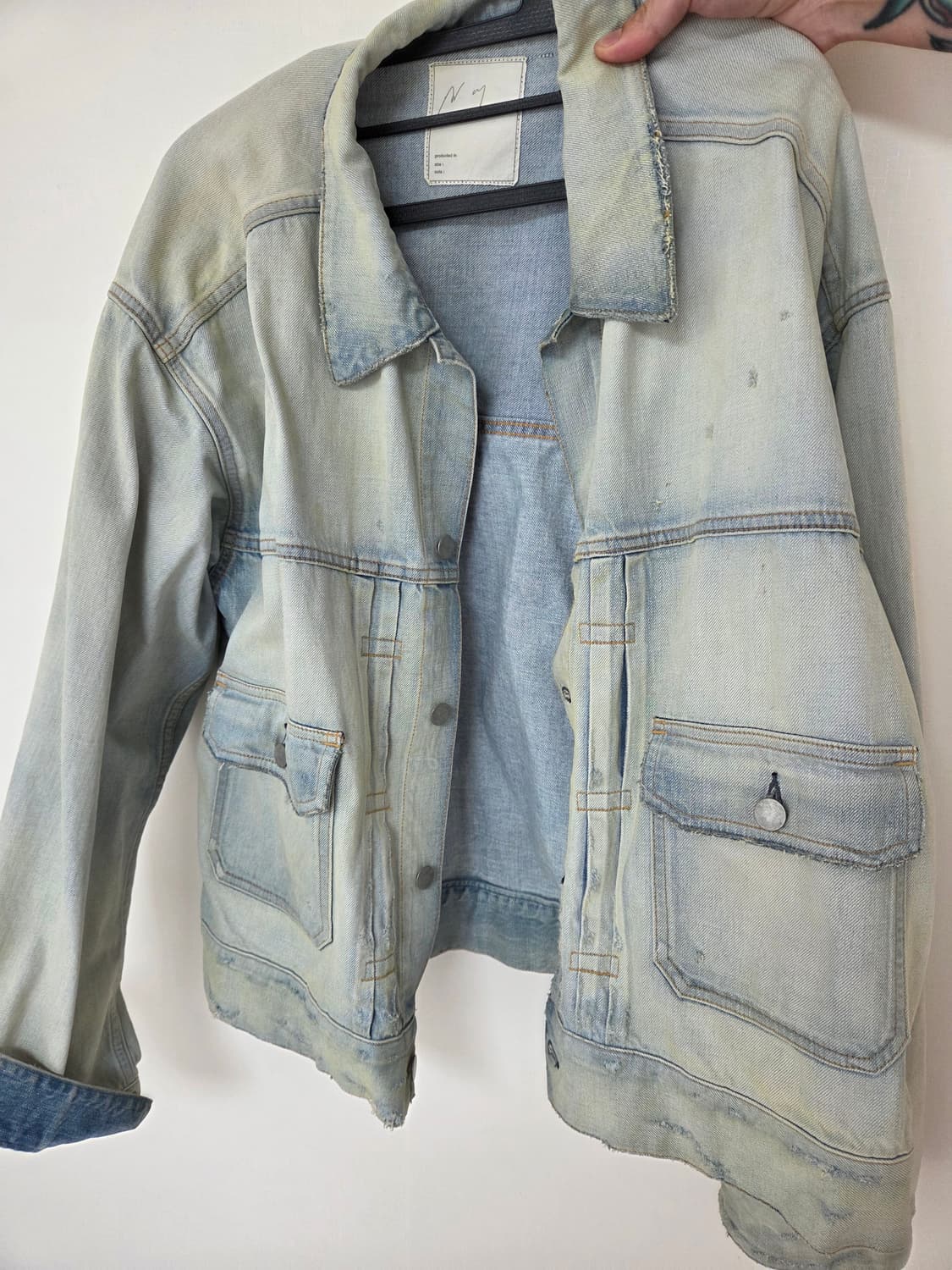 안셀름 데님 자켓 상품이미지1