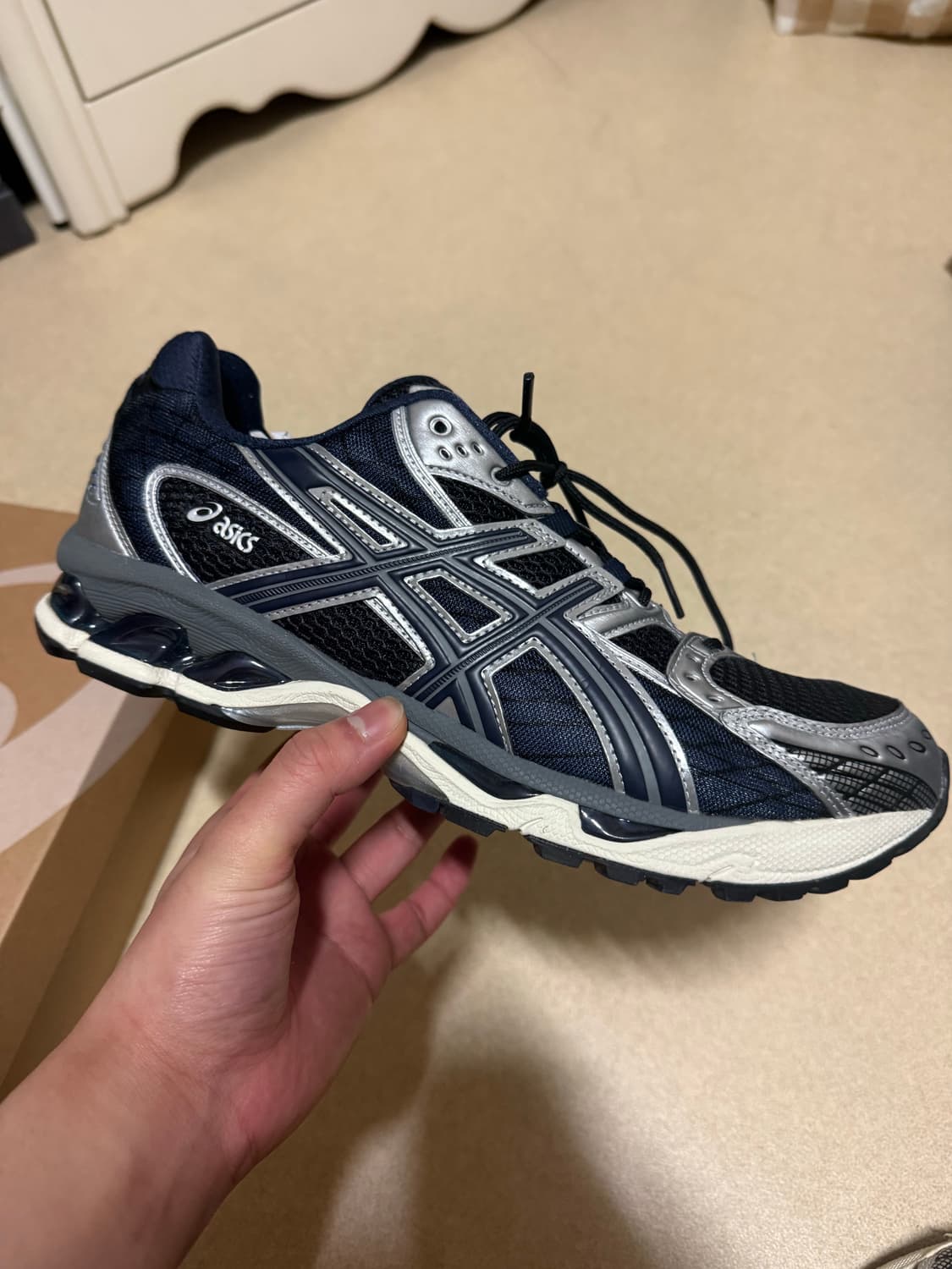 아식스 젤 님버스 10.1 블랙 미드나잇 상품이미지5