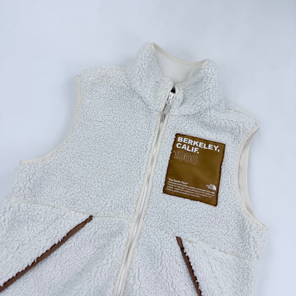 노스페이스 플리스 베스트 아이보리 상품이미지2