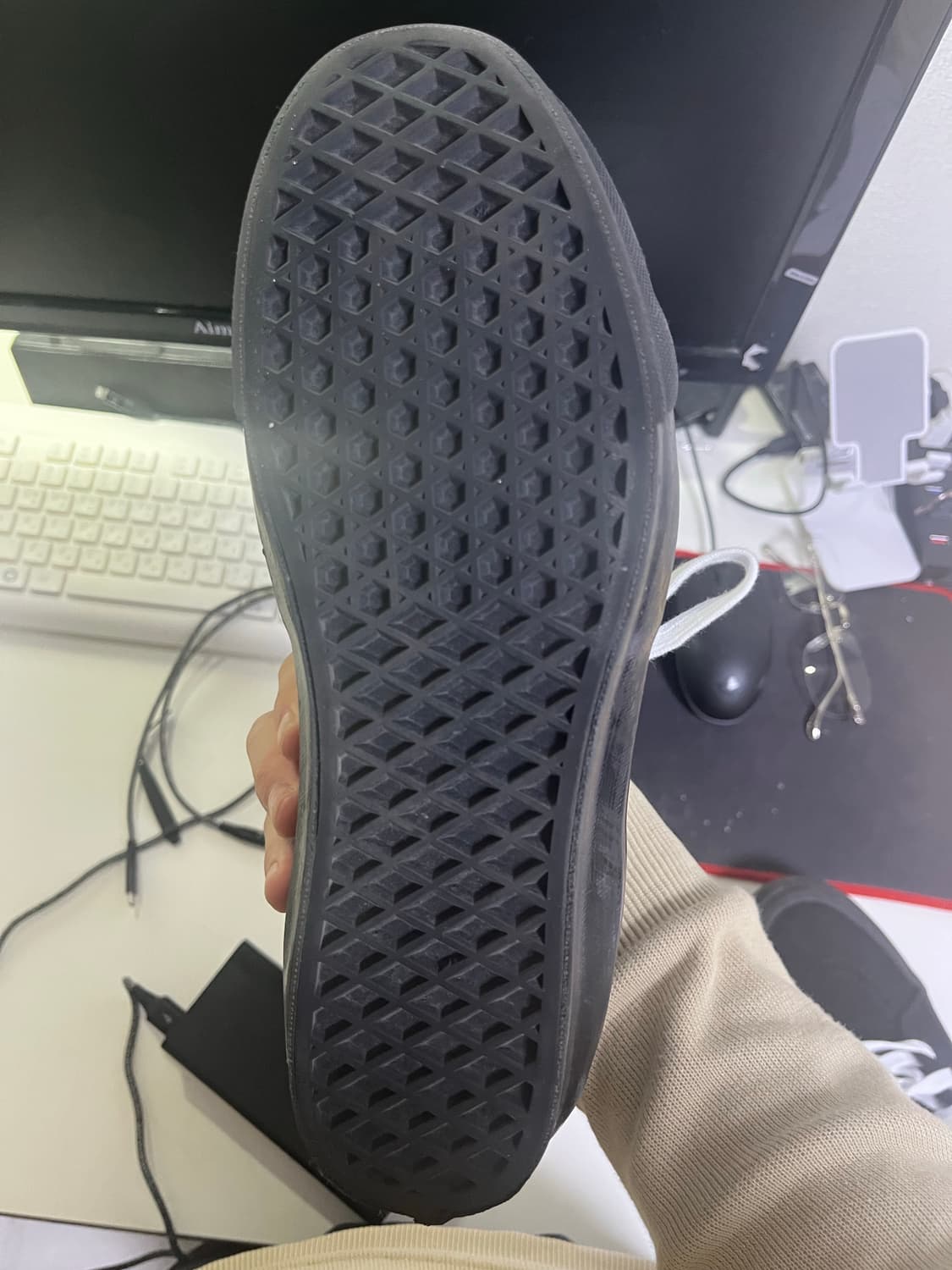 반스 스케이트미드 블랙 260 상품이미지4