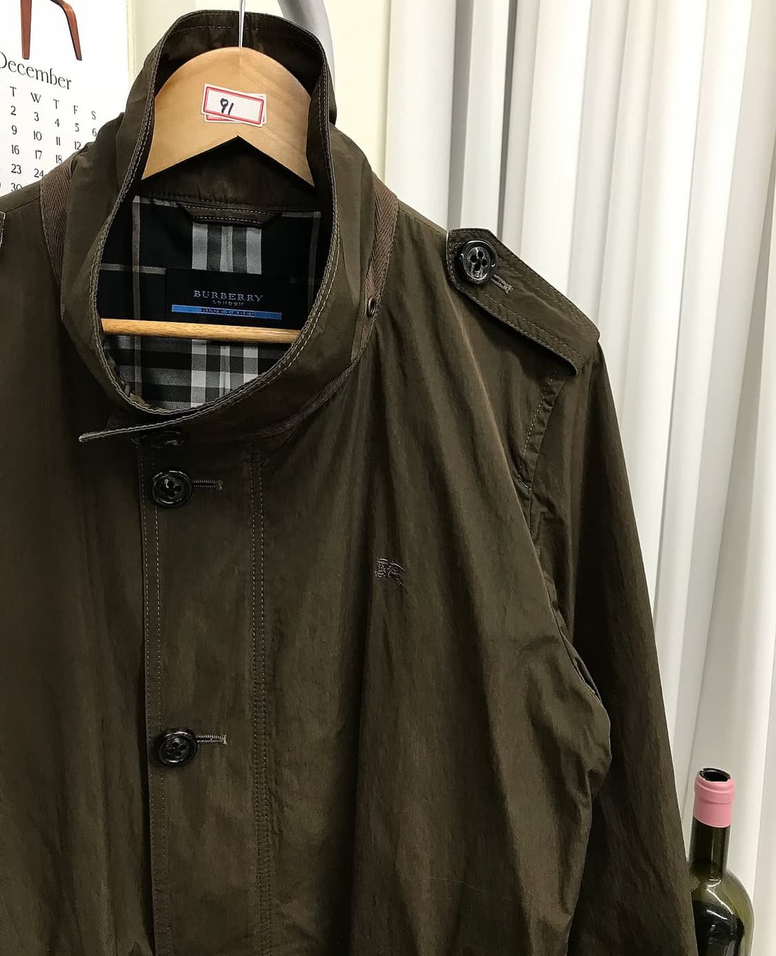 버버리 로고 야상 자켓 상품이미지4