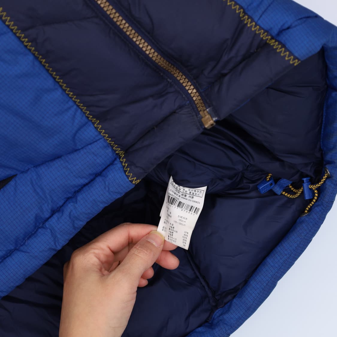 [100] K2 구스다운 패딩점퍼 1208H1 상품이미지8