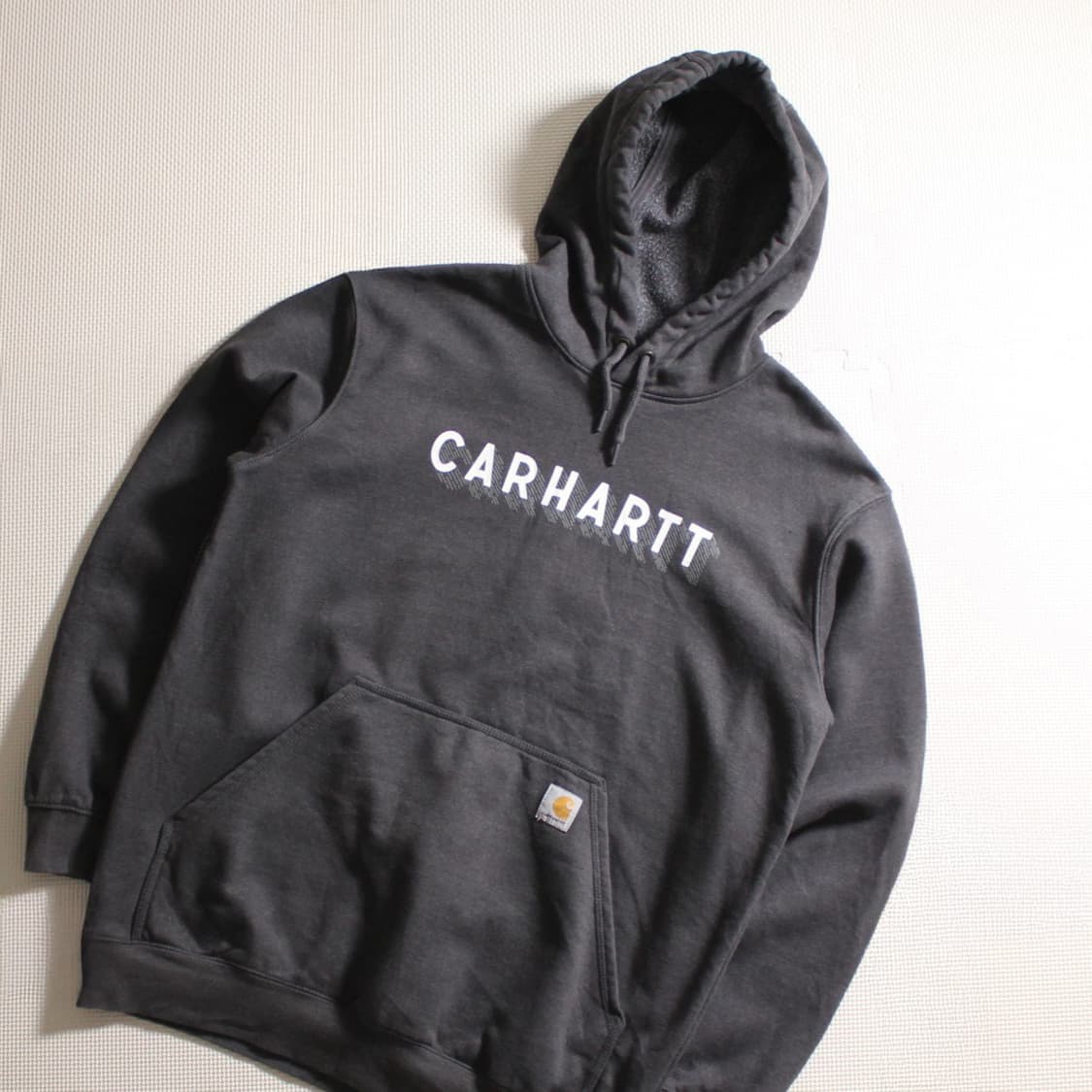Carhartt 칼하트 레인 디펜더 로고 기모 후드티 상품이미지2