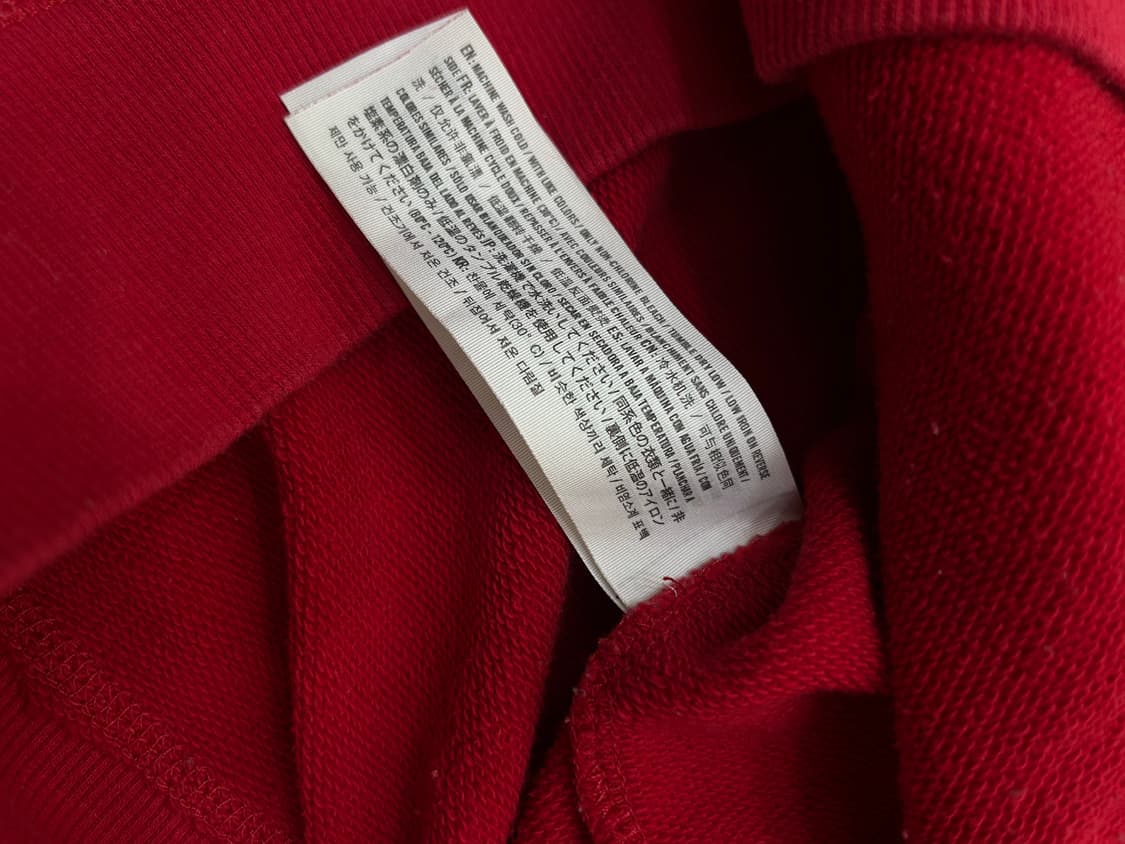 [M]아베크롬비 후드집업/레드/기모 상품이미지6