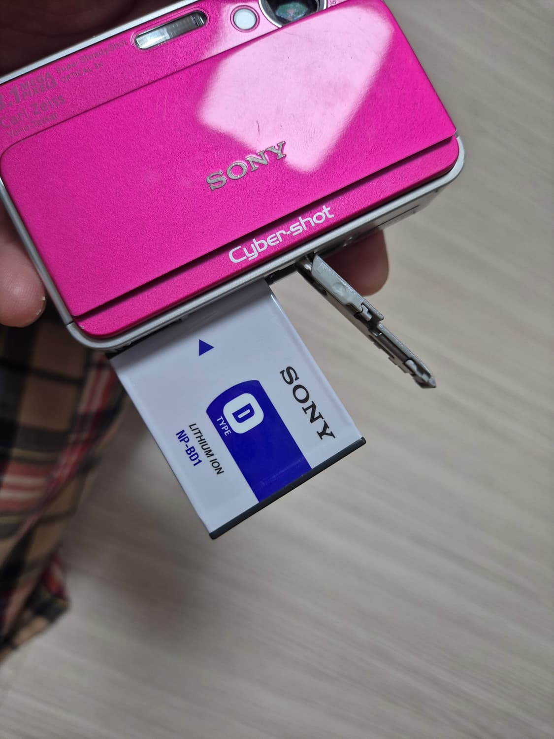 소니 사이버샷 핑크 디지털 카메라 DSC-T2 상품이미지9