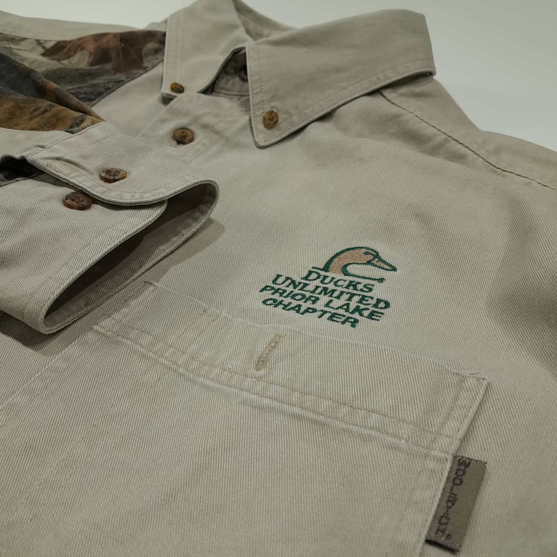 CL390 XL 울리치 00s 덕스 언리밋티드 헌팅 셔츠 남방 상품이미지6