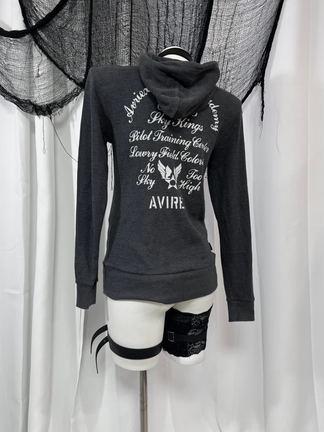  avirex hood t-shirt 상품이미지4