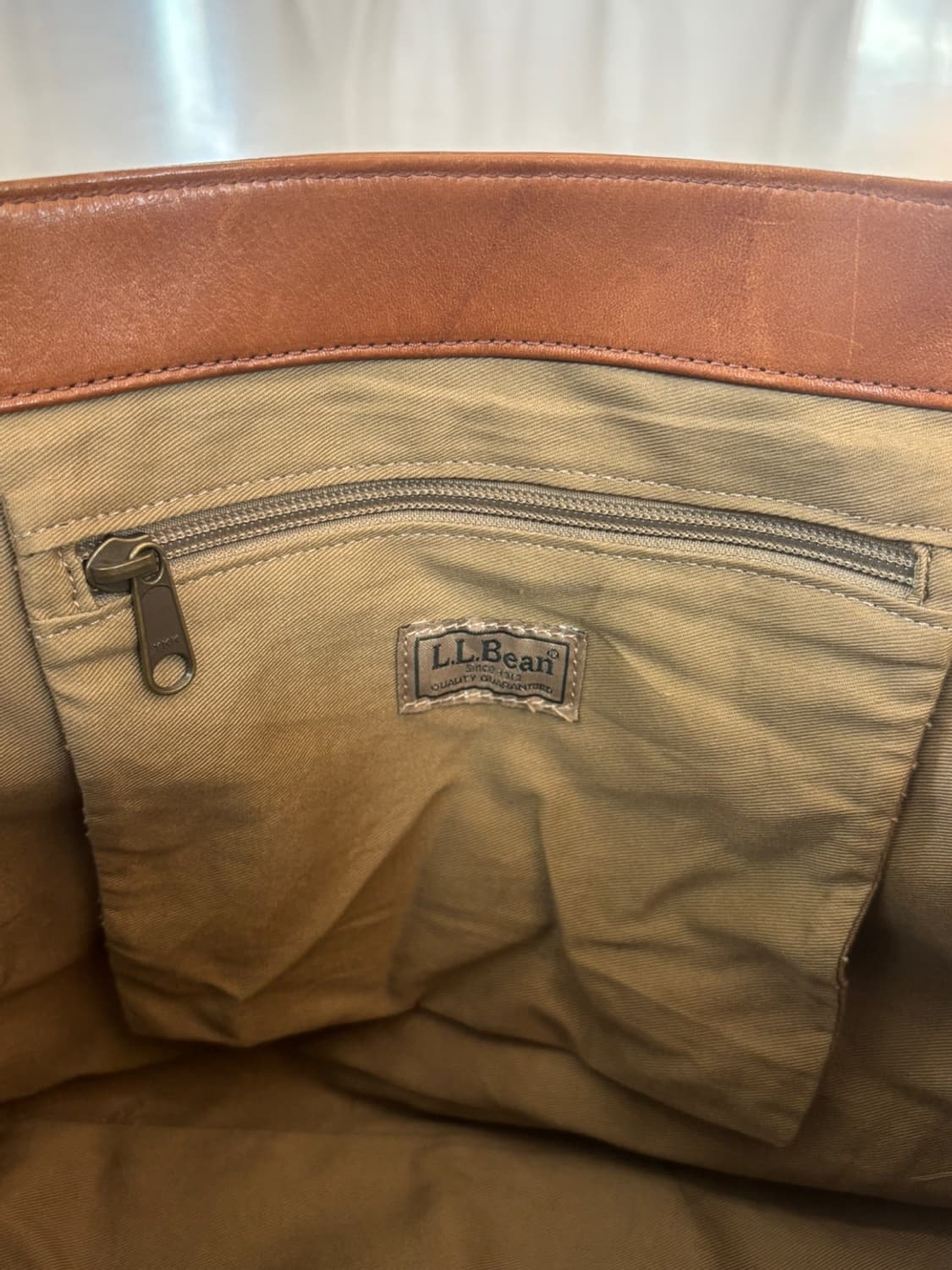 L.L.Bean Leather Bag 상품이미지8