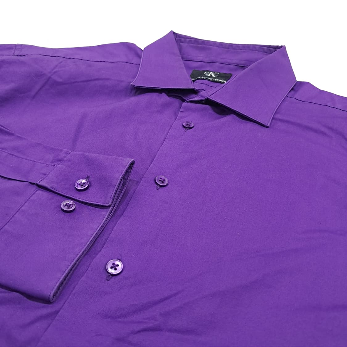 CN778 XL 캘빈클라인 CK 퍼플 긴팔 셔츠 남방 상품이미지6