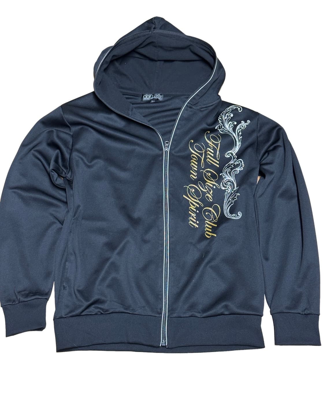 빈티지 프린팅 후드 집업 상품이미지1