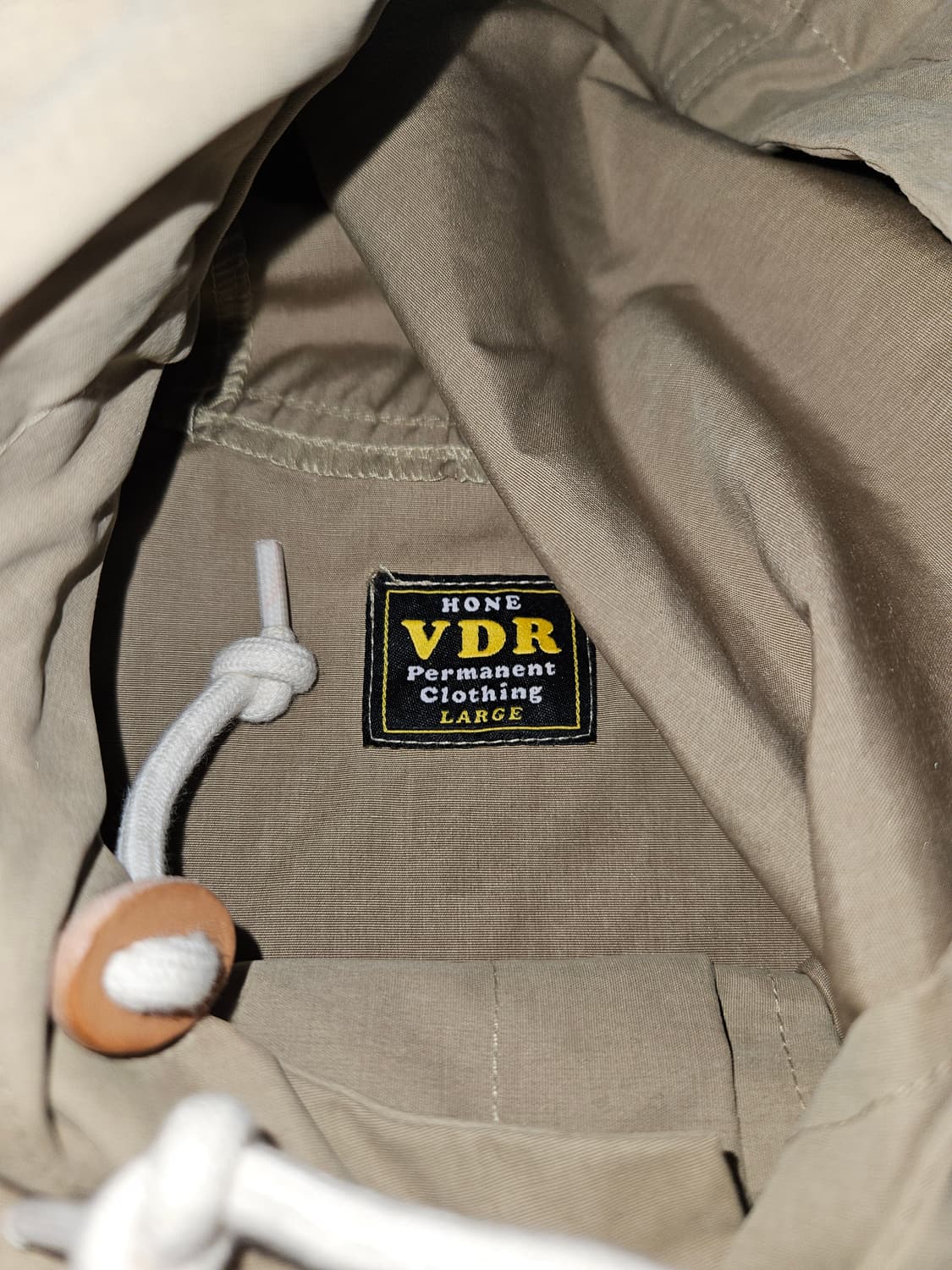 비디알 VDR 트레일 바람막이 자켓 아노락 우븐 카고 L 상품이미지2