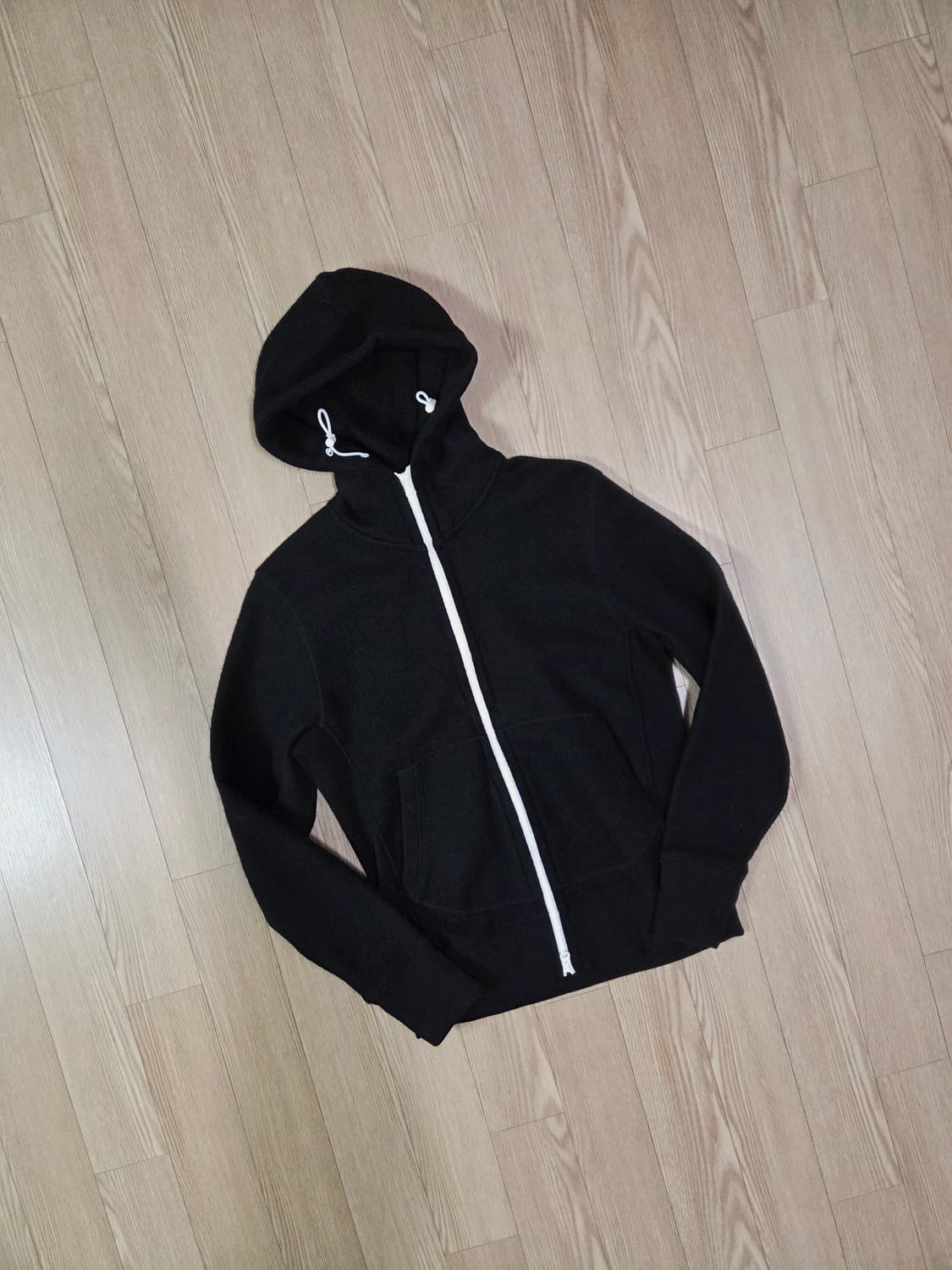 유나이티드 애로우즈 도쿄 화이트 짚업 울 재킷 상품이미지3