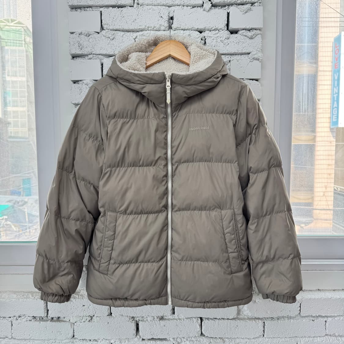 몽벨 양면 패딩  상품이미지1