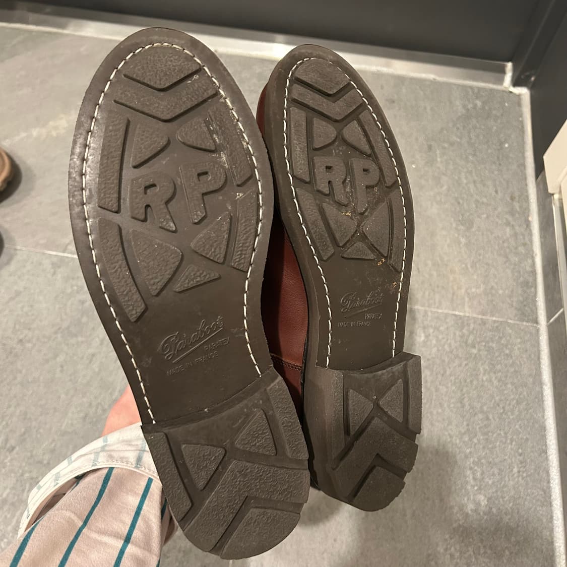 파라부트 샴보드 브라운 색상 8.5사이즈(275) 판매(거의 새상품) 상품이미지9