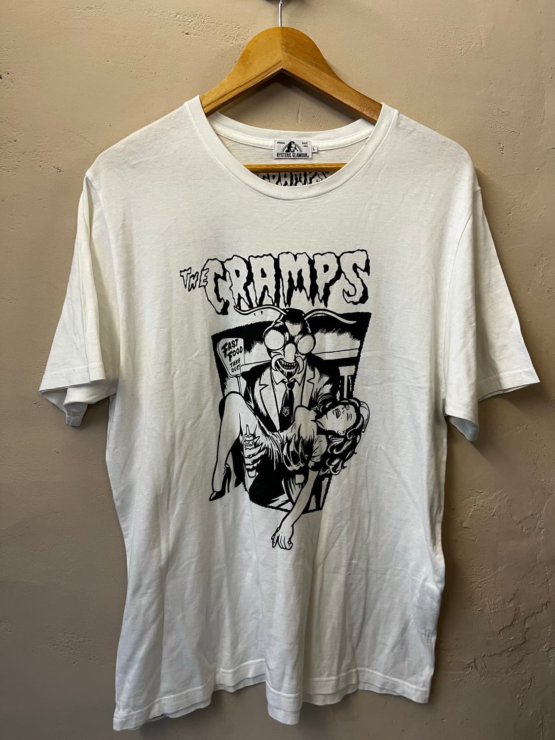 히스테리글래머 x 더 크램프스 티셔츠 상품이미지1