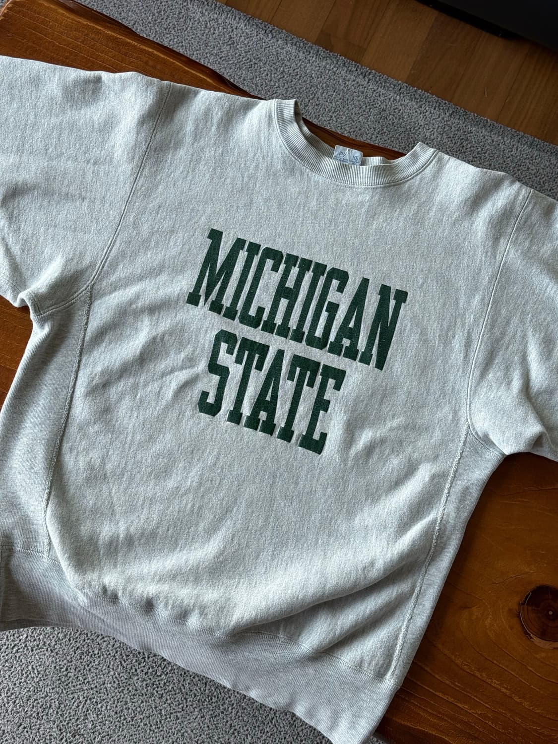 [L] 90s USA 챔피온 MICHIGAN 스웻 상품이미지1