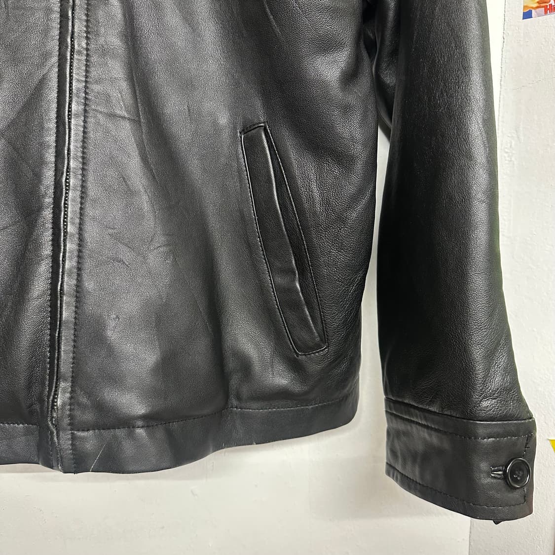 캘빈클라인 램레더 싱글라이더 자켓 상품이미지4