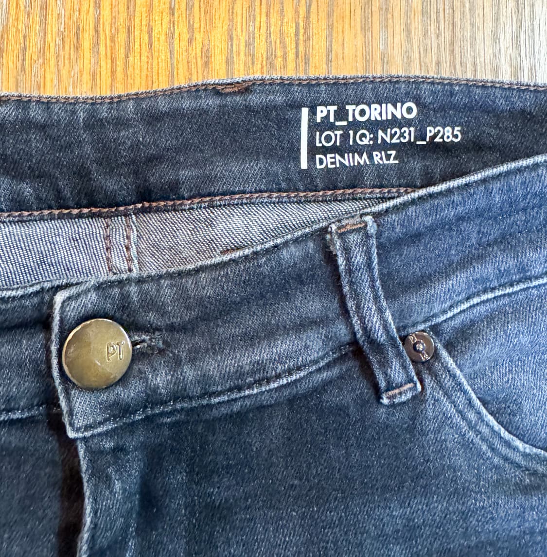 [36] PT Torino 블랙데님 팬츠 mod. Swing 상품이미지4