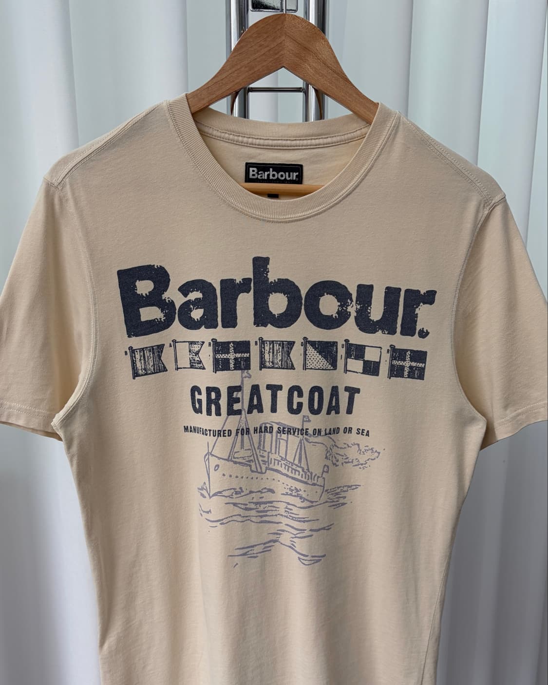 바버 barbour 반팔 티셔츠 상품이미지3