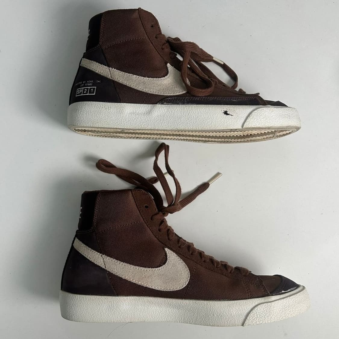 NIKE 블레이저 미드 77 커피 스니커즈 250 상품이미지3