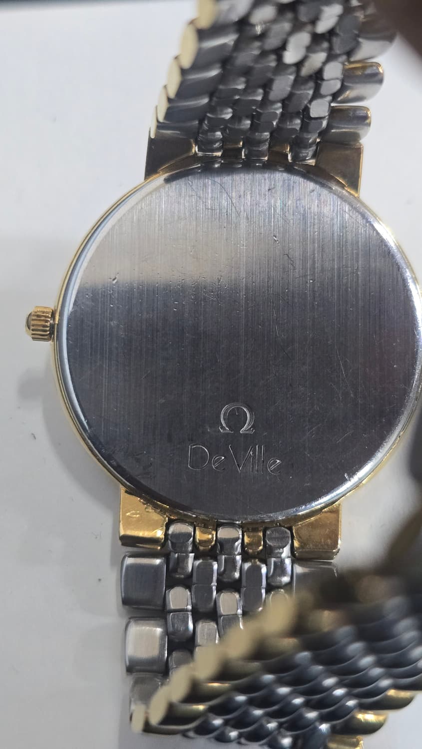 오메가 드빌 남성콤비 쿼츠  상품이미지2