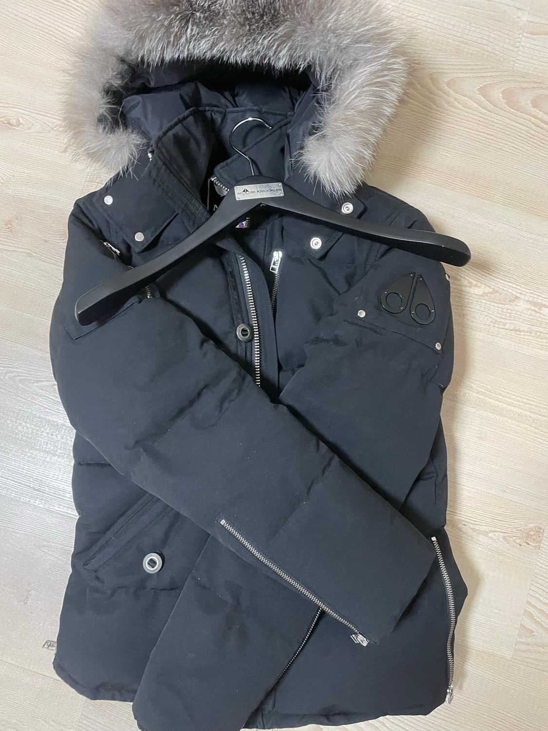 무스너클 쓰리쿼터 패딩 상품이미지1