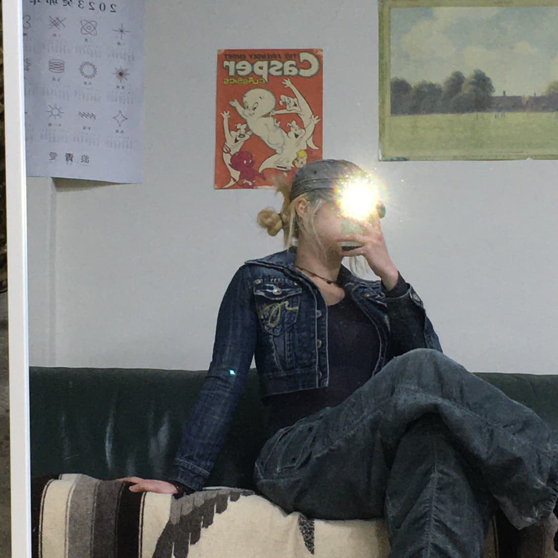 투티/0118 레드페퍼 워싱 크롭 데님 청자켓 y2k  상품이미지2