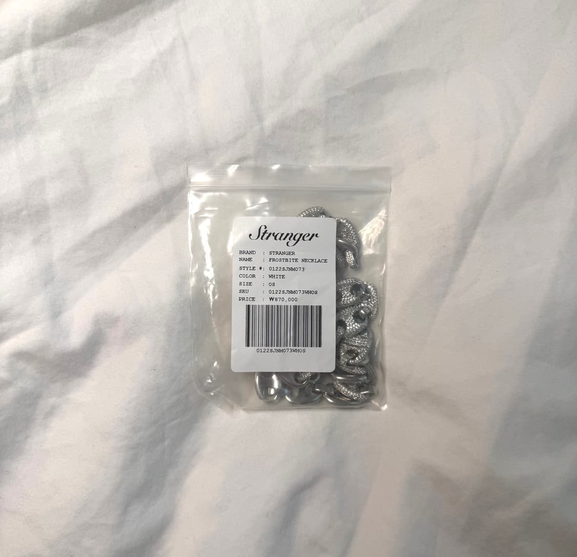 Stranger 체인 목걸이 상품이미지5