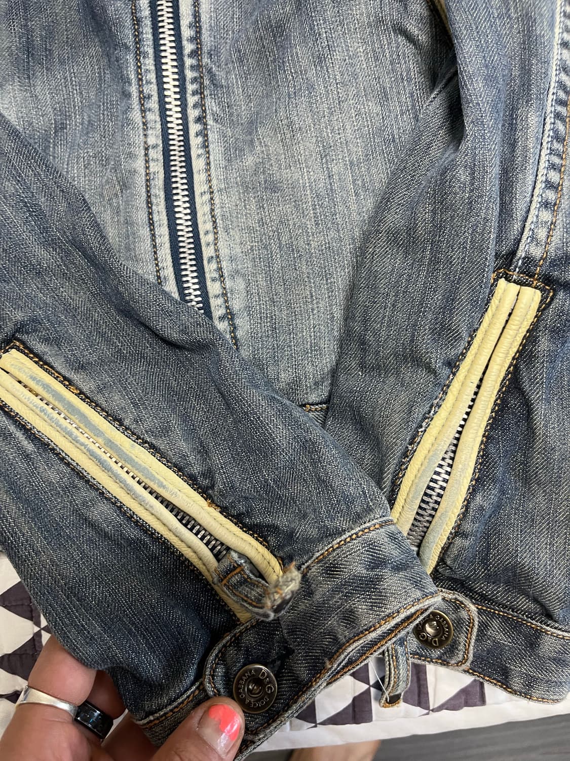 Dolce & gabbana Denim rider jacket 상품이미지2