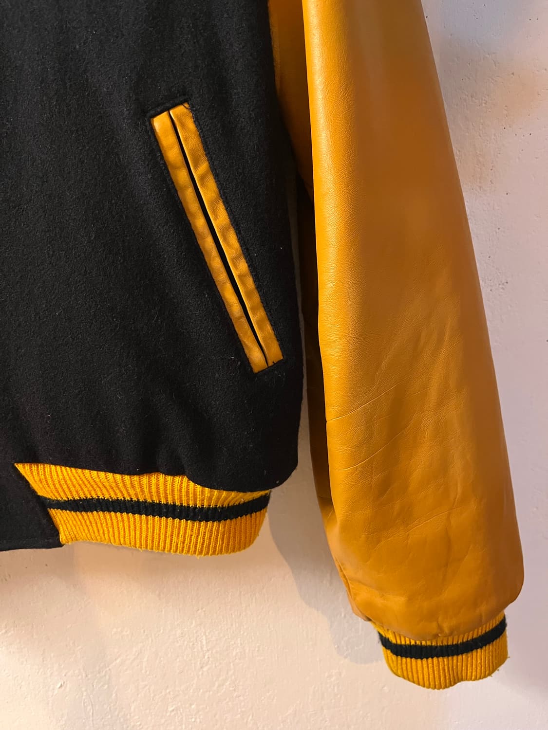 90s Stussy Big4 varsity Jacket 스투시 상품이미지5