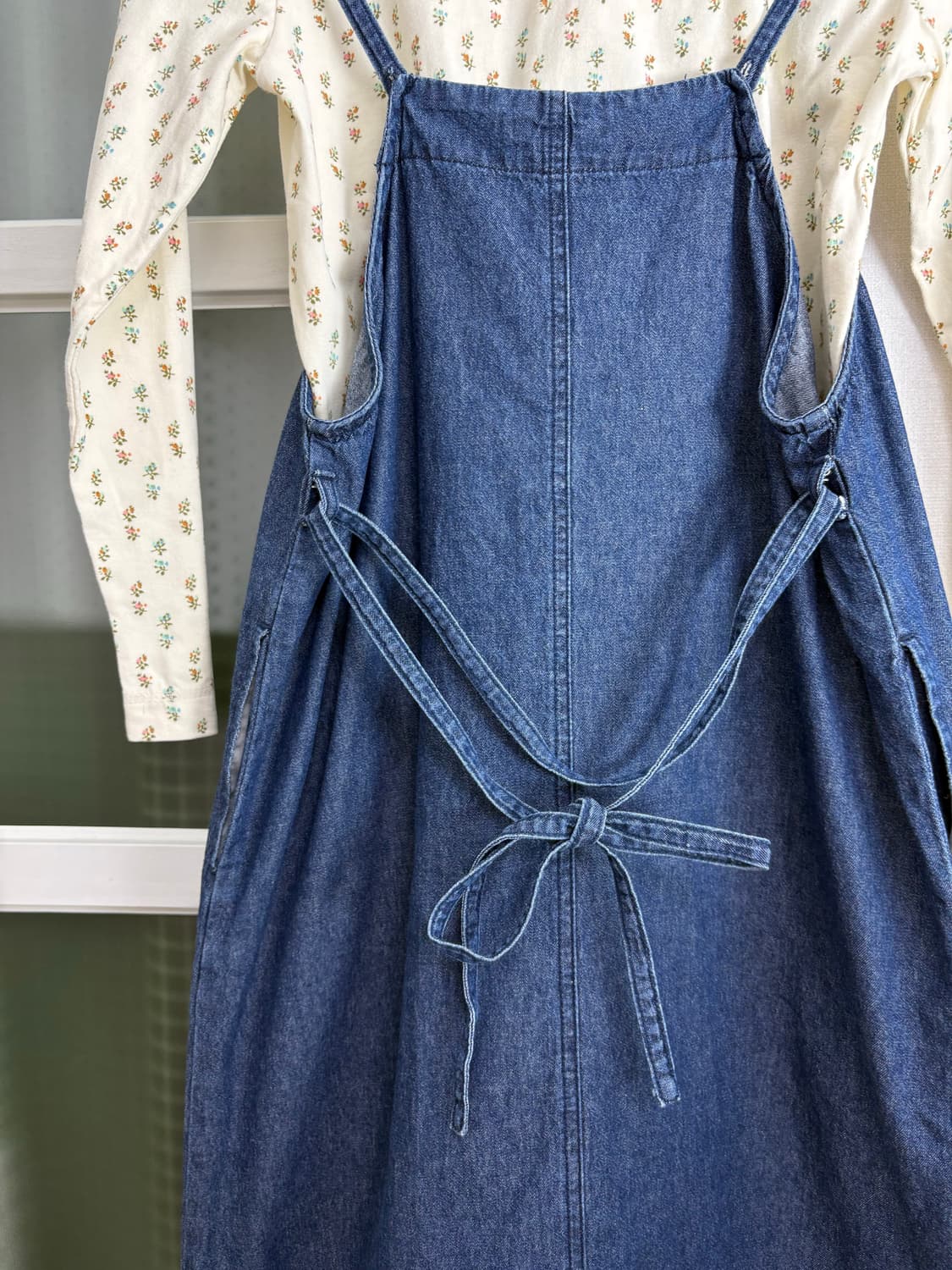 데님 롱 원피스 상품이미지6