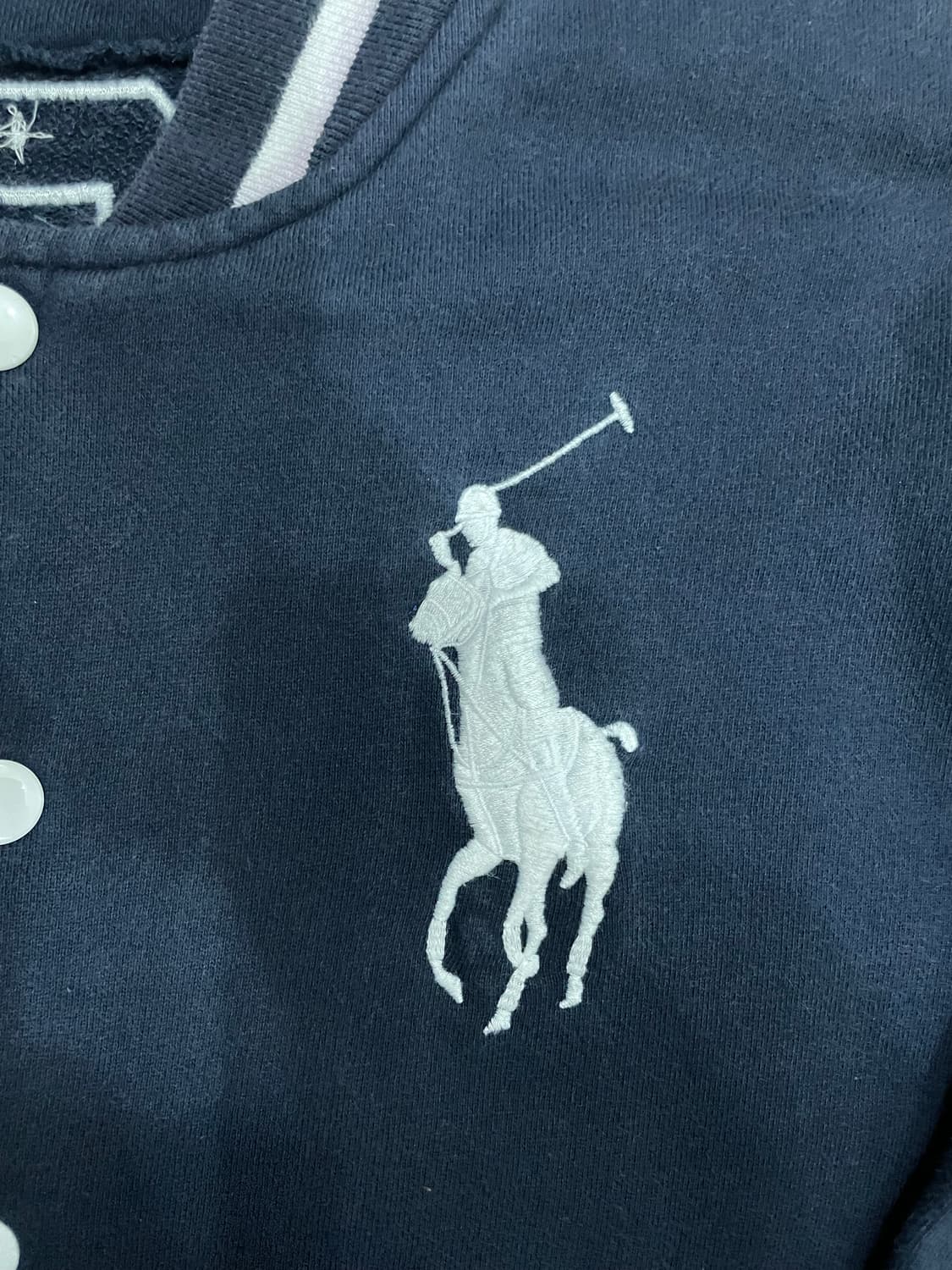 폴로 빅포니 USA 성조기 바시티 자켓 네이비 상품이미지5