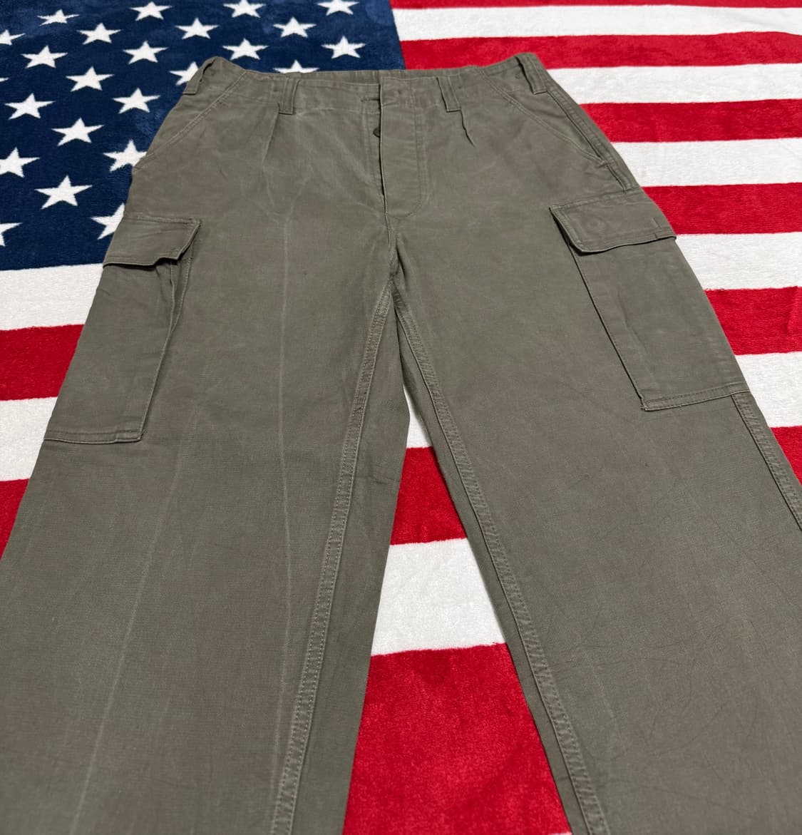 90s 독일군 퍼티그 카고팬츠 military cargo pants빈티지 상품이미지6