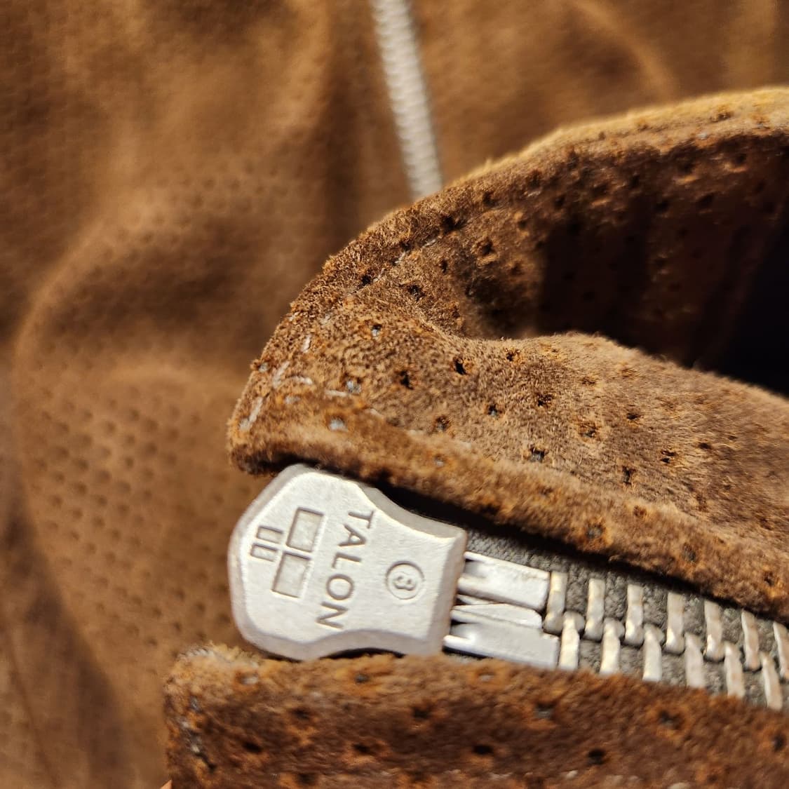 올세인츠 염소가죽 스웨이드 봄버 자켓 M 상품이미지3