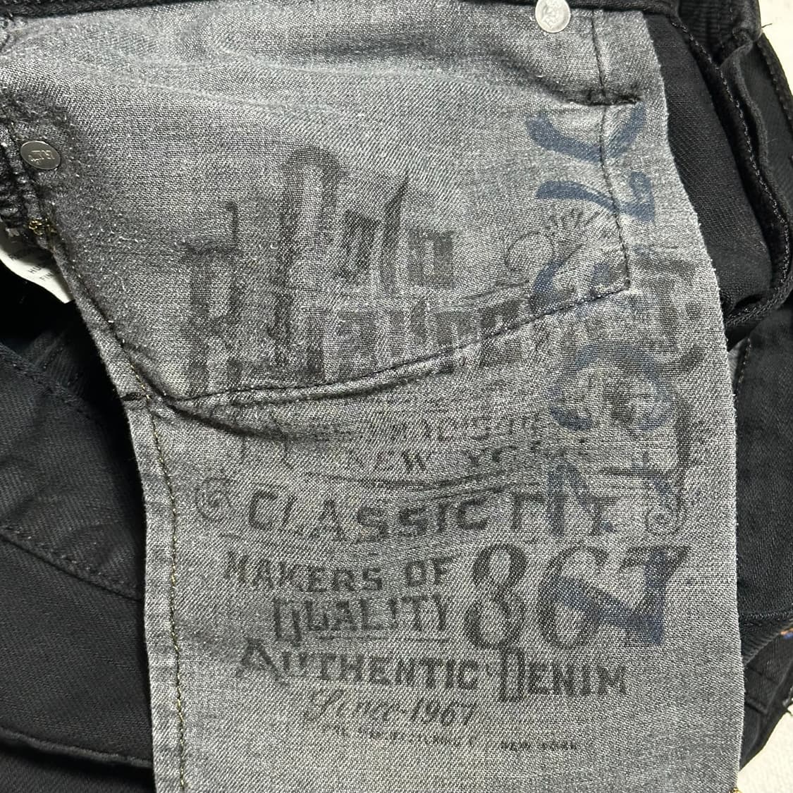 31/30 폴로랄프로렌 흑청 데님팬츠 상품이미지6