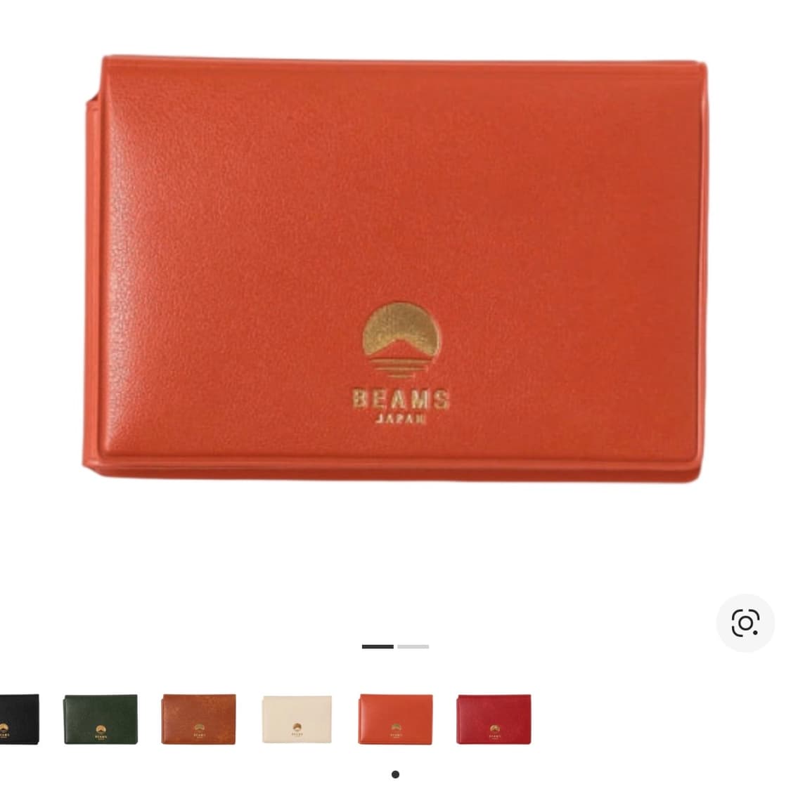 (미개봉) 빔즈 x 하이타이드 스페셜 오더 패스 & 카드 케이스 오렌지 상품이미지1