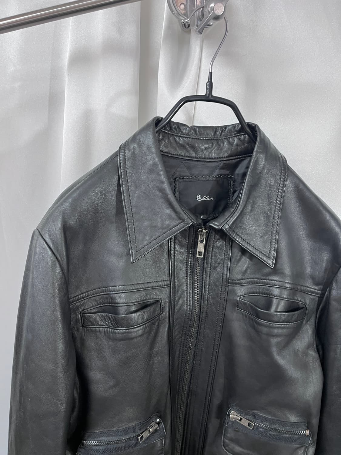 Edition leather jacket 상품이미지2