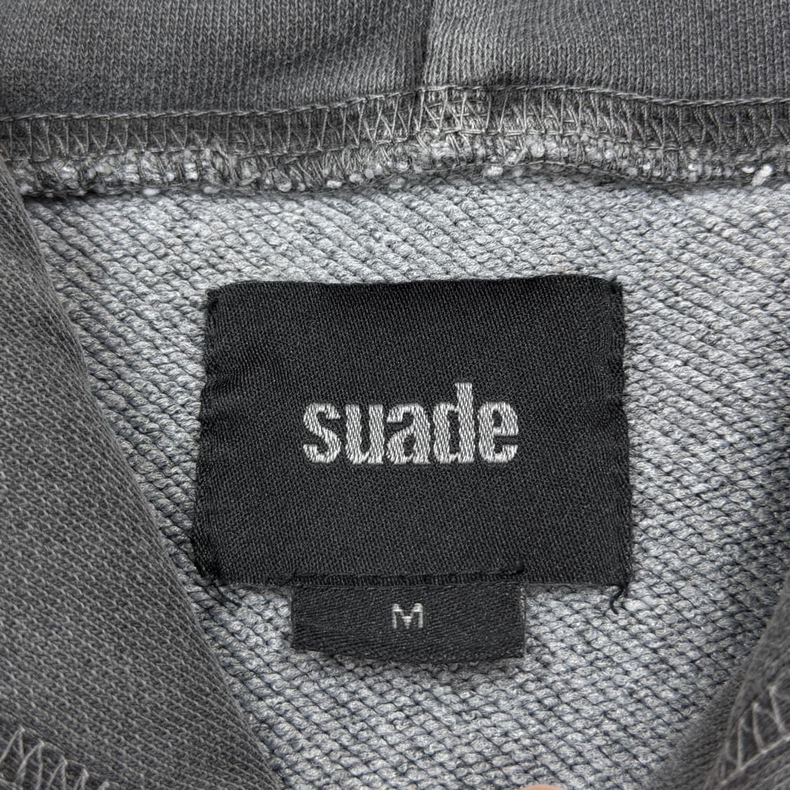 SUADE 스웨이드 허 후드티 피그먼트 M 상품이미지4