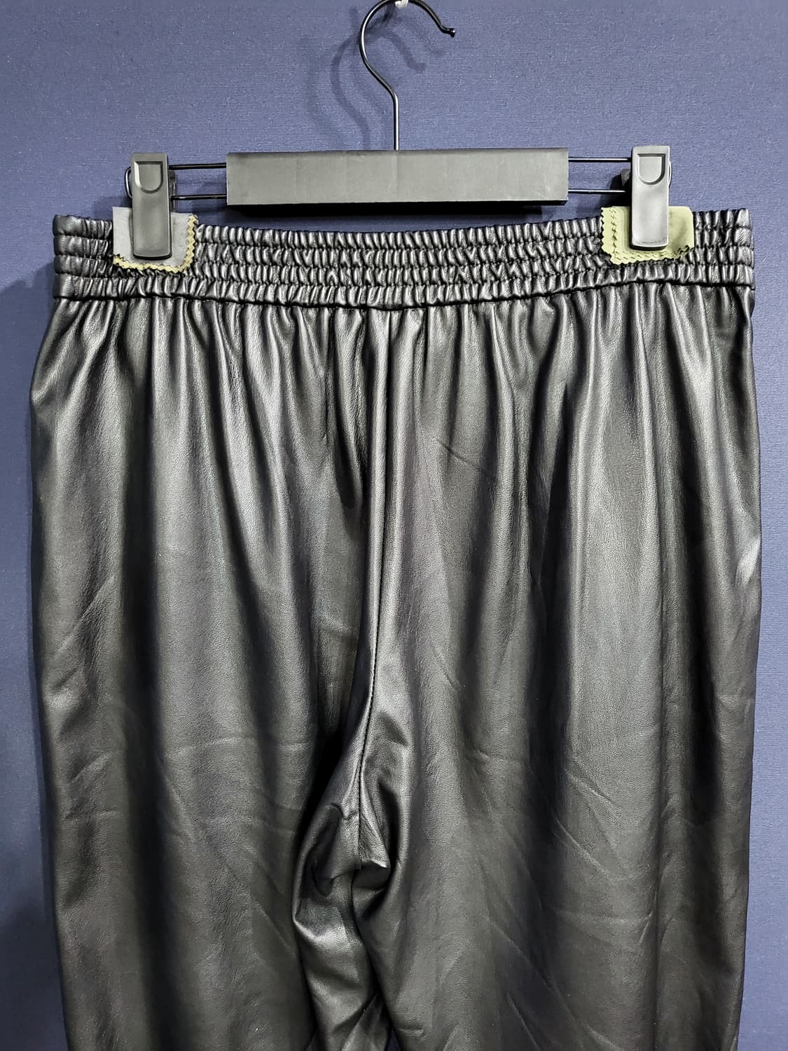 타임 인조 가죽 조거팬츠 상품이미지5