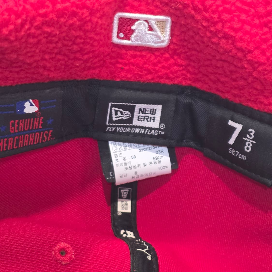 L9-2:뉴에라 59FIFTY 신시내티 레즈 윈터이어플랩 볼캡 7 3/8 상품이미지10