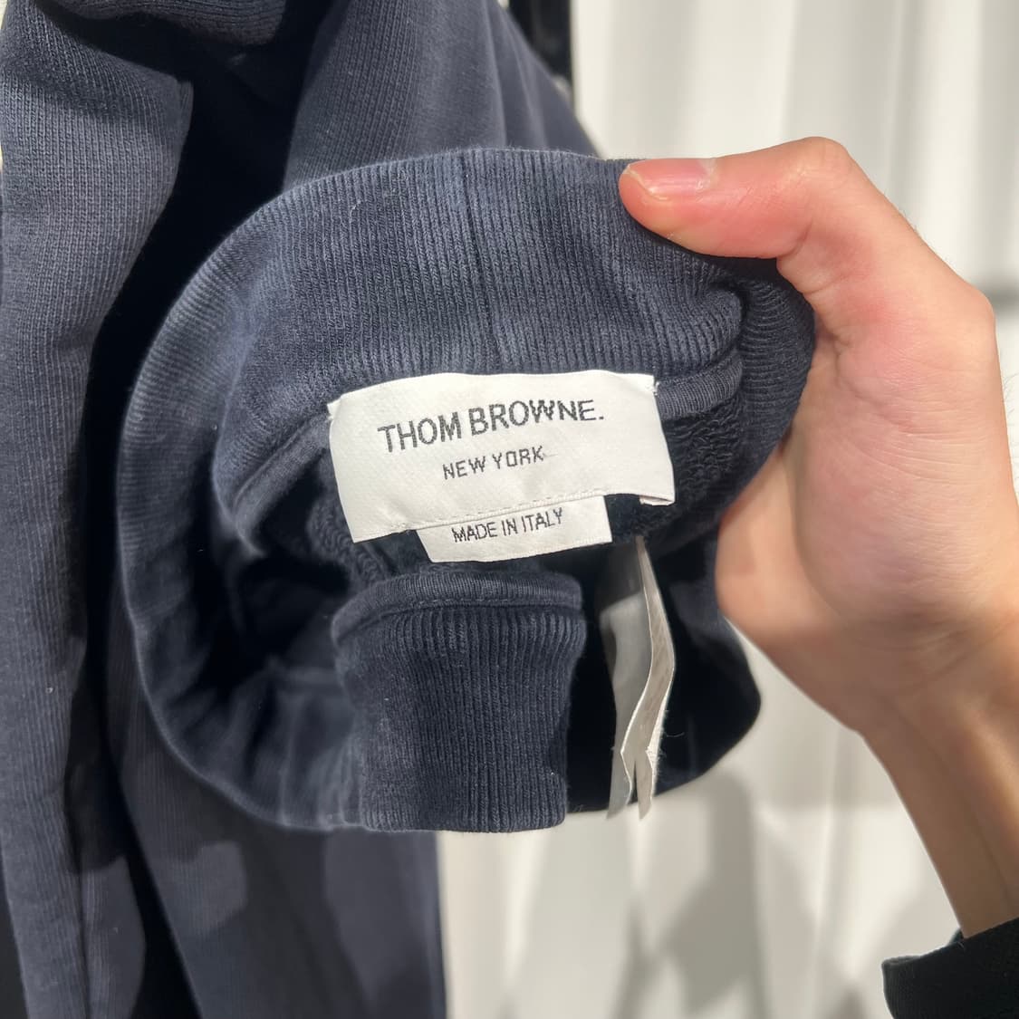 톰브라운 백삼선 트레이닝 셋업 맨투맨 조거팬츠 상품이미지5