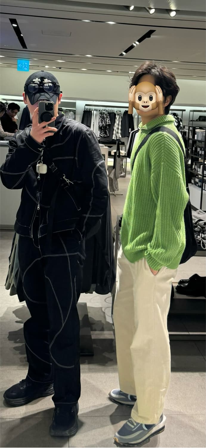 노매뉴얼 스티치 셋업 팝니다 상품이미지1