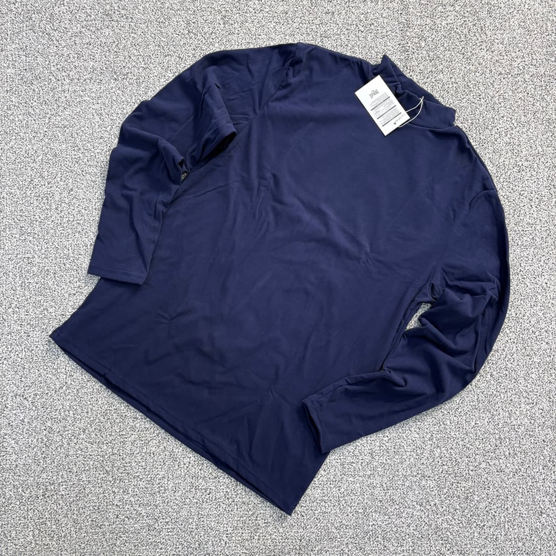 100 새상품 에버라스트 목폴라 긴팔티 0414J 상품이미지1