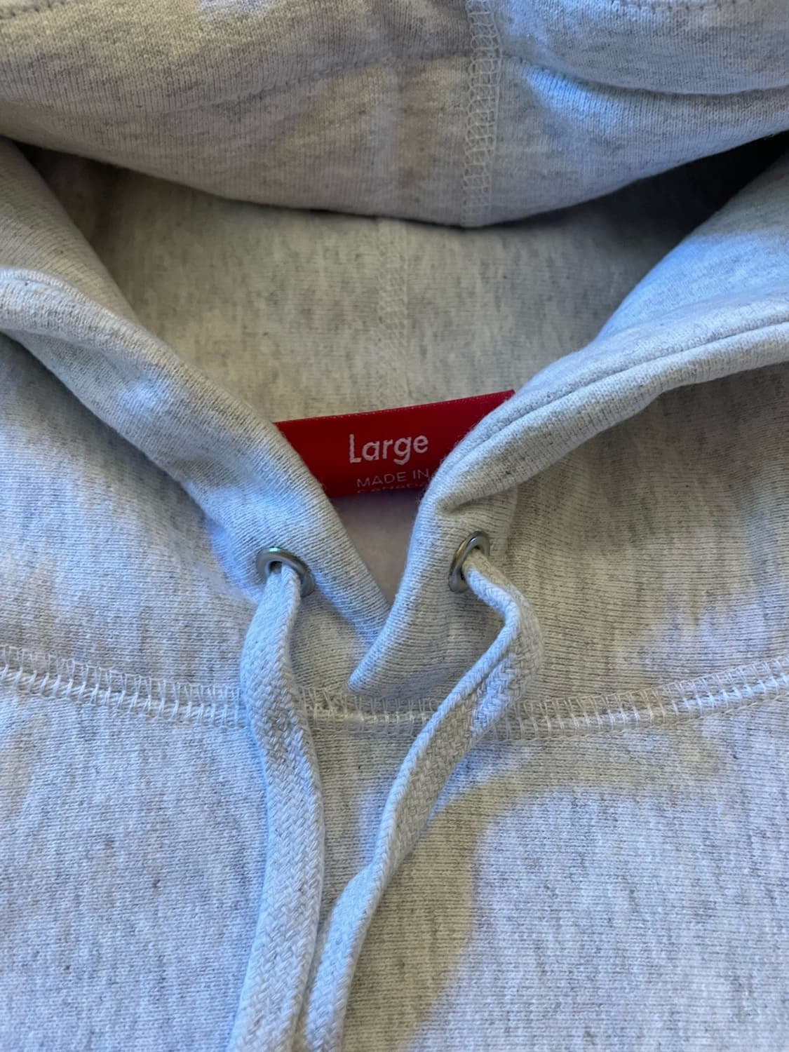 22FW 슈프림 캐피탈 후드티 애쉬 그레이 상품이미지4