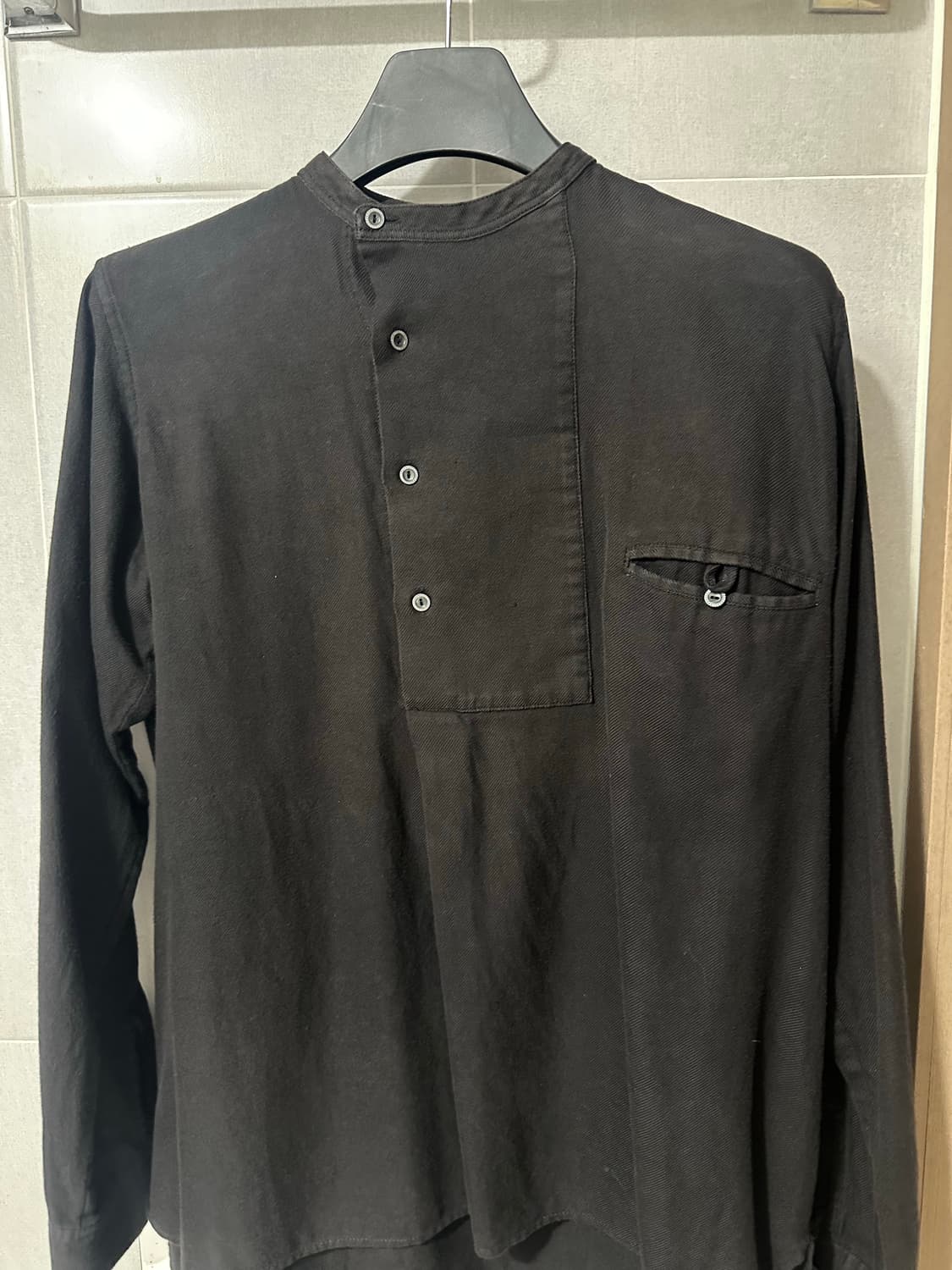 크리스토프 르메르 노칼라 셔츠 (size 1) 상품이미지1