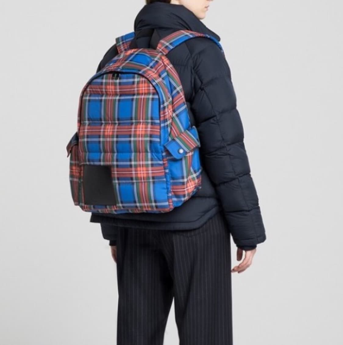 JW 앤더슨 체크패딩 백팩 (유니클로) 상품이미지6