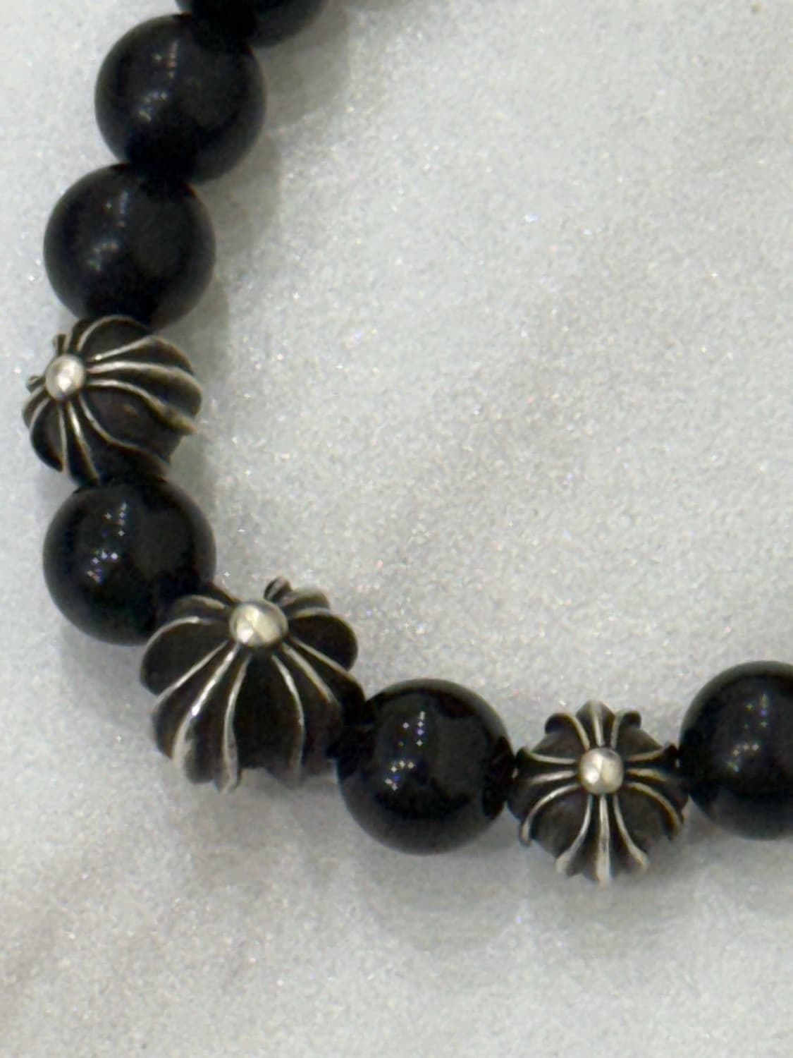 크롬하츠 10mm 비즈 4볼 팔찌 상품이미지5