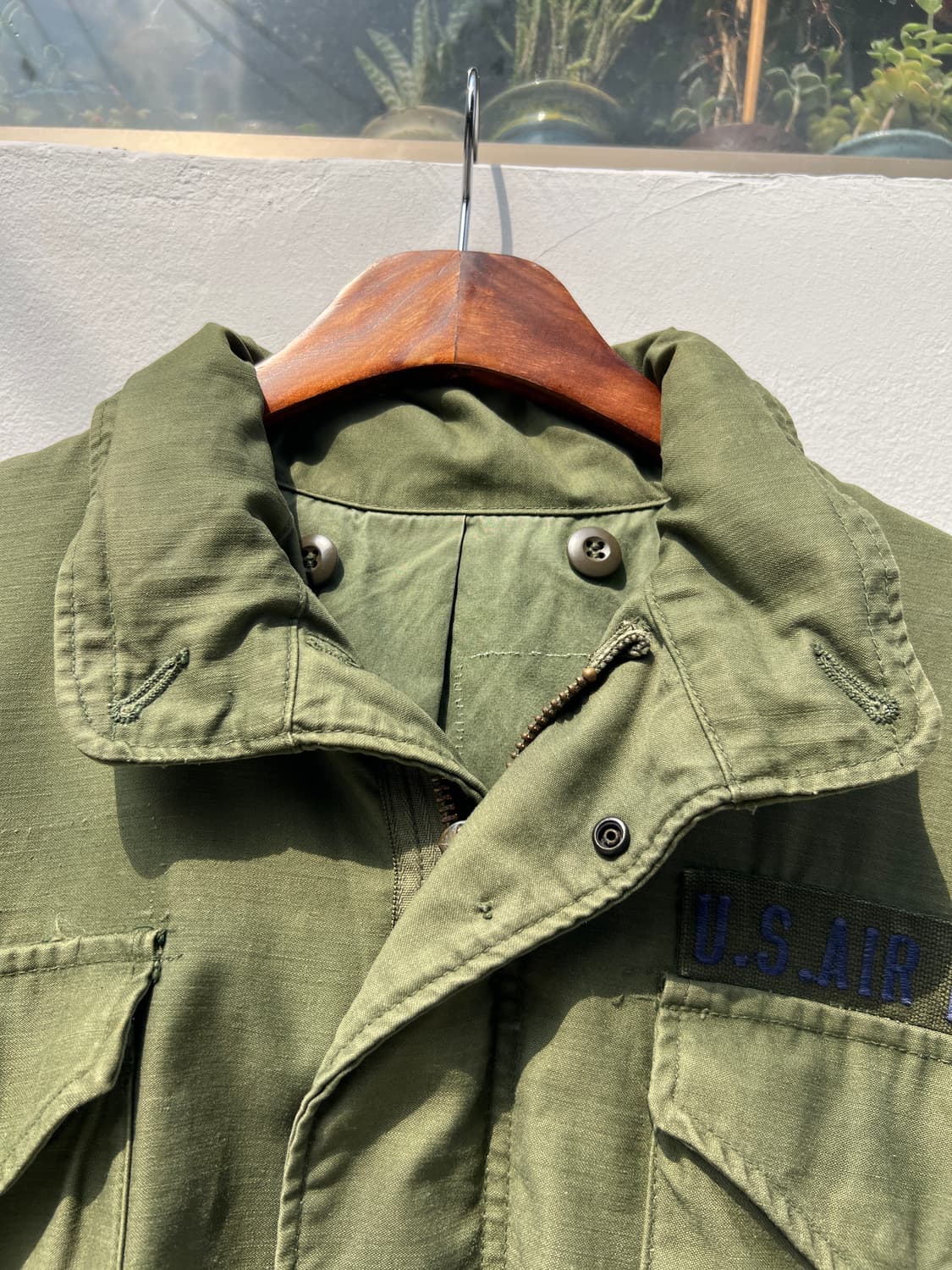 [L]80's 오리지널 U.S AIR FORCE M-65 필드 자켓 상품이미지2