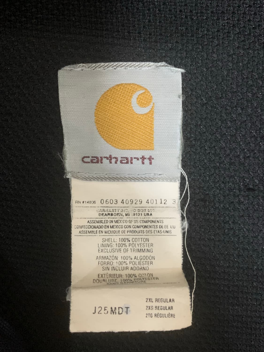 03년 칼하트 J25 액티브 MDT 상품이미지5