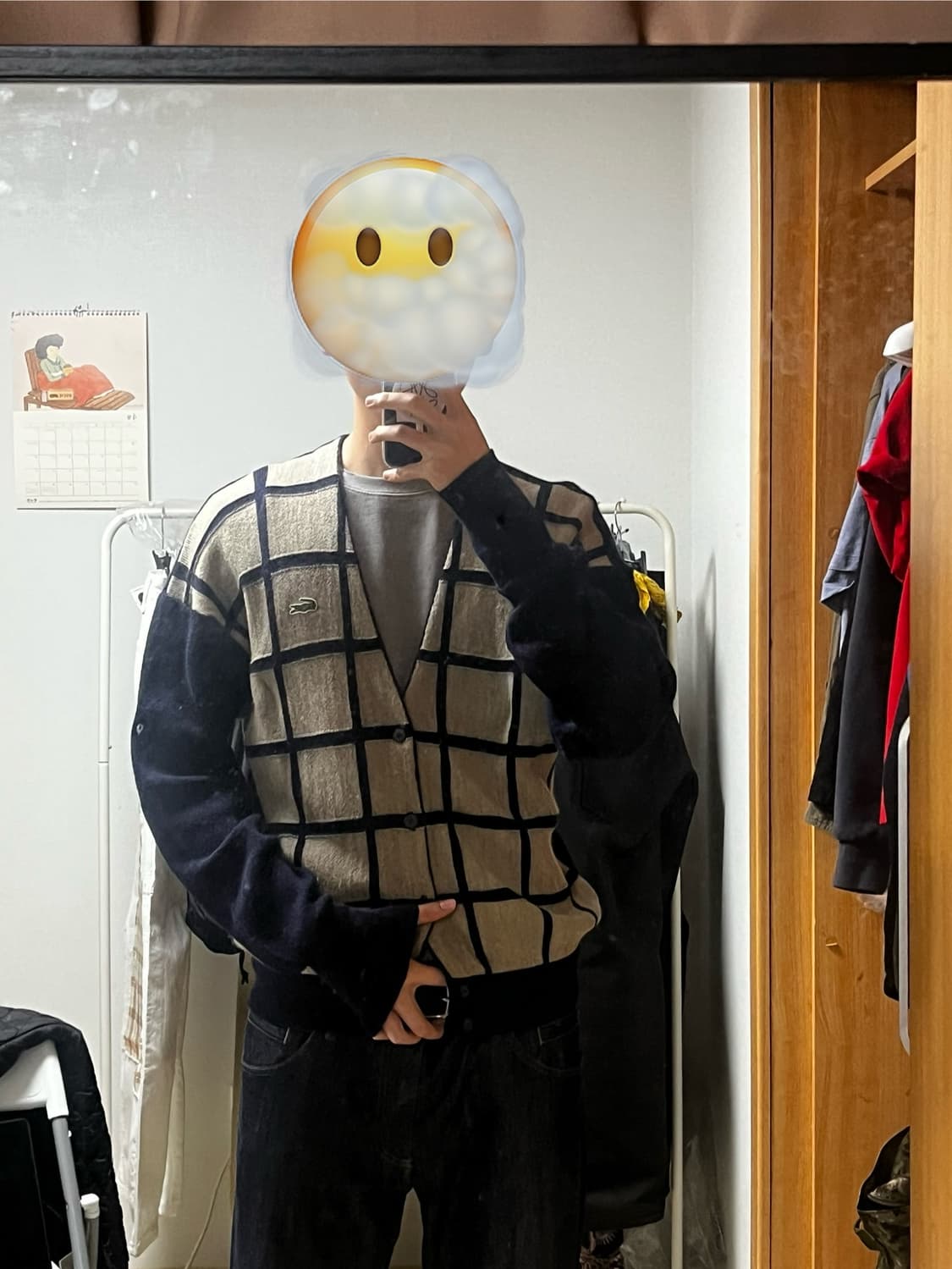 서광 라코스테 빈티지 가디건 상품이미지3